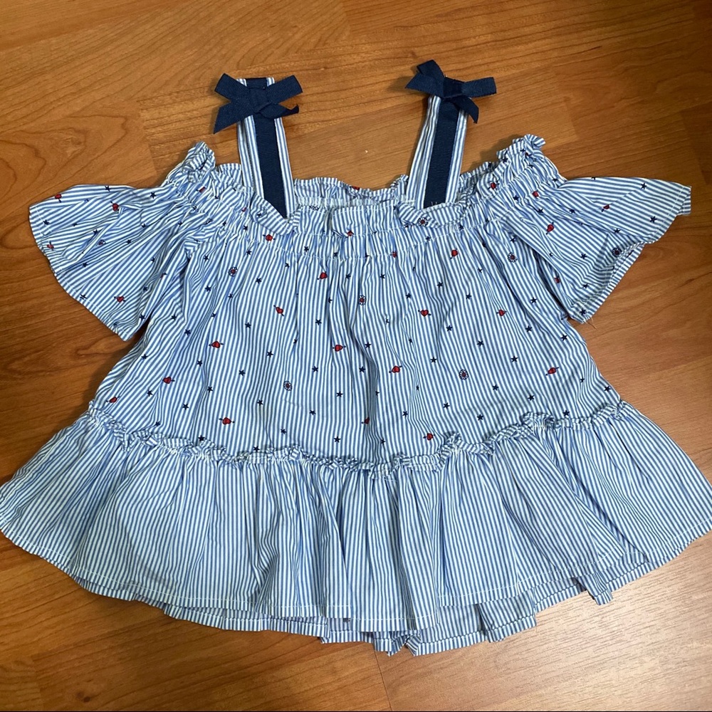 Mayoral off shoulder top 5Y